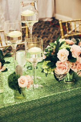 Sequin Tablecloth, 50x80 Rectangle Sequin Tablecloth