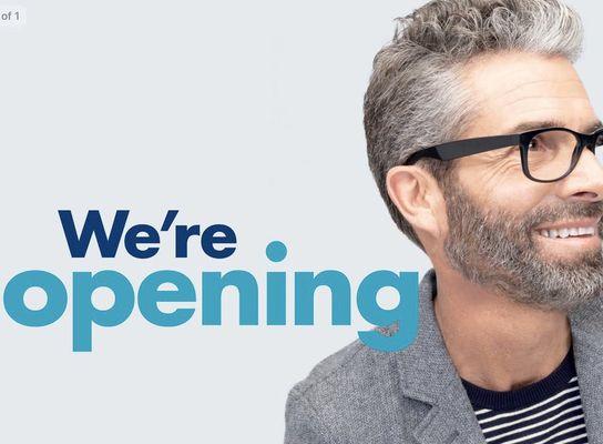 We're opening May 9th by Appointment Only through the Supercuts app or by phone. Thank you.