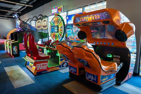 Family Friendly Arcade with Prizes