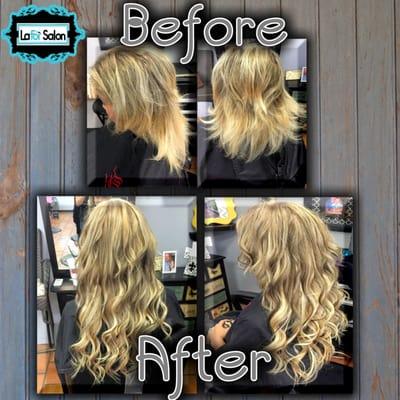 Length and Volume!!! Call Today To Book Your Hair Extension Consultation!!!  www.lafoisalon.com  #lafoisalon  #hairsalonslubb...