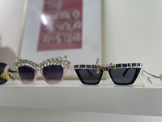 Blingy sunglasses