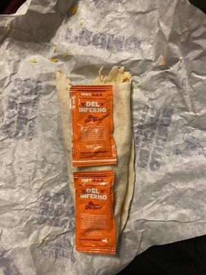 A sorry ass burrito