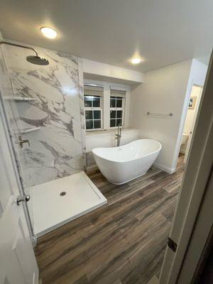 Bathroom remodel