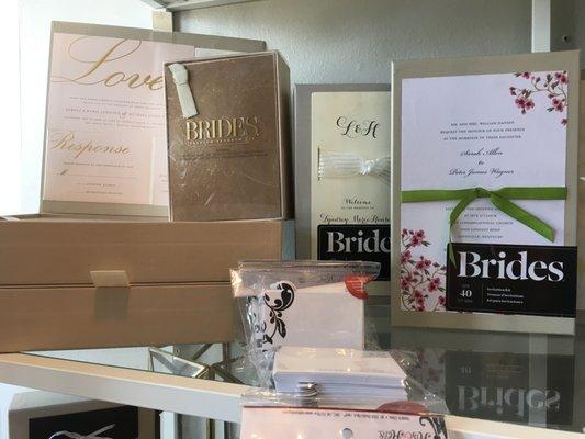 Brides Magazine Invitations many varieties