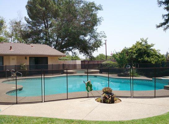 Clovis, California 198' Removable Fence