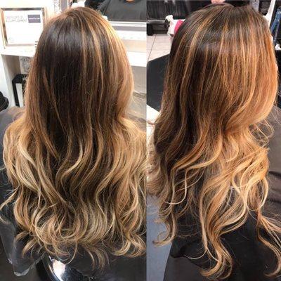 Balayage.