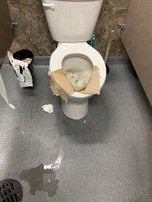 Disgusting bathroom