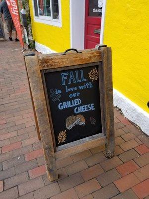 Cute fall sign