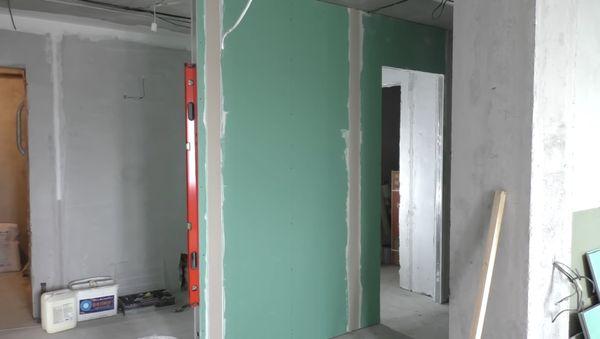 Install drywall