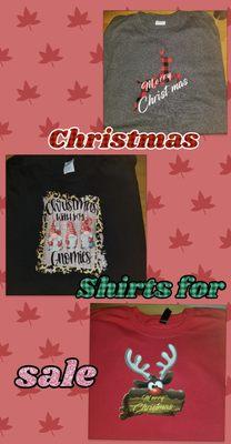 We have Christmas shirts