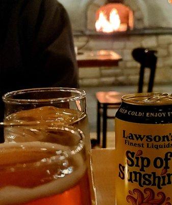 Vermont's IPA - Sip Of Sunshine presiding the pizza oven - (1/3/2023)