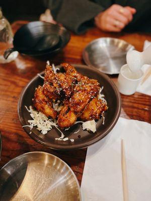 Boneless Fried Chicken (honey butter)