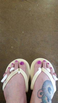 Pretty toes