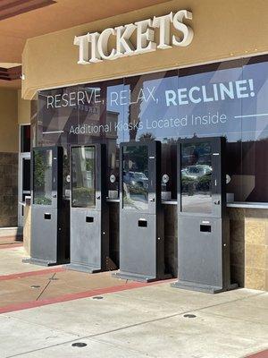 Outdoor Ticket Kiosks