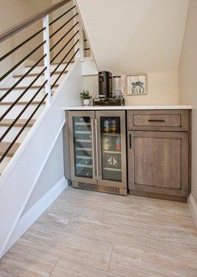 Beverage Station Design: Ashley Cronquist
 Flooring Design: Brad Warburton