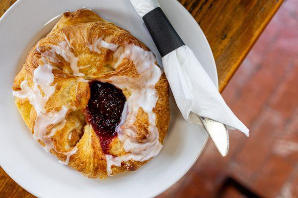 Raspberry Danish ($4)