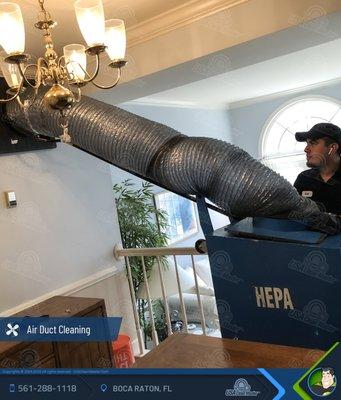 Residential Air Duct Cleaning - Boca Raton