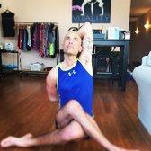 Pose of the week- gomukhasana. Thanks Matteo, poster child! | Yoga classes in New Paltz