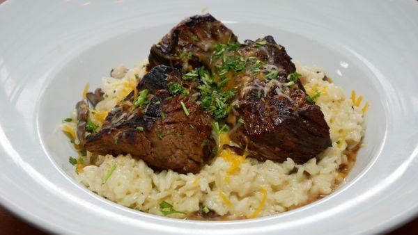 Steak Tips Risotto