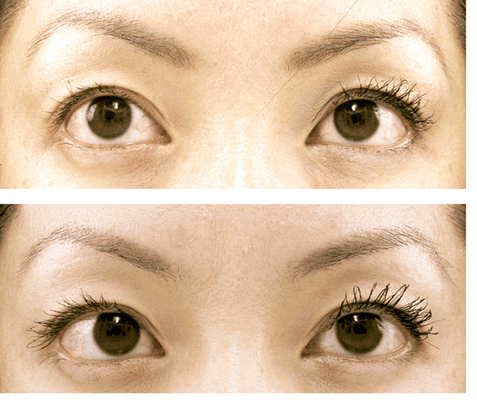 Results from AQ Lash, eyelash enhancement, sold here at Lipo Light South Bay