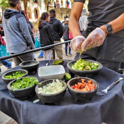 Fresh guacamole