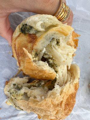 Spinach Croissant