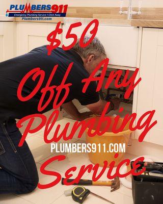 $50 Off any Plumbing Service