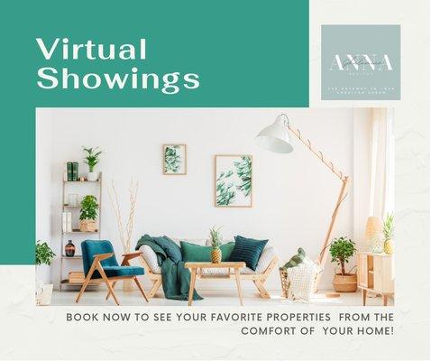 Relocating or moving across state lines? Want to stay safe at the comfort of your home? No problem! Now offering virtual showings!