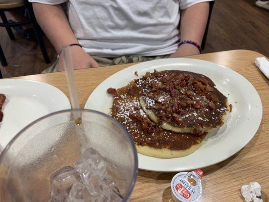 Red, White & Bacon Pancakes