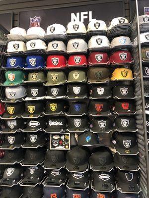 Raiders hats