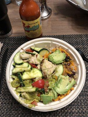 Chicken Fajita Bowl