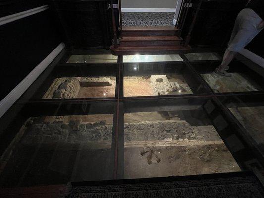 Glass floor