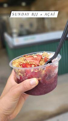 Best açaí in town. Don't forget to ask for Nutella and Nido.