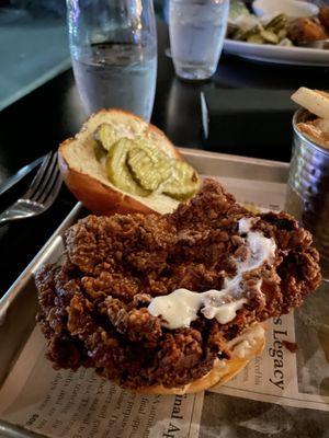 Nashville Hot chicken sandwich