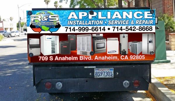 ALL mayor appliances Repair, Parts sales and Appliance Sales NEW and PreUsed.... AC Heating and Refrigeration Service and Ice Machines.