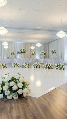 Seamless Dance Floor and Draping by Spotlight Groove