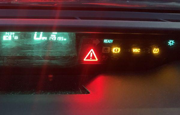 New warning lights that weren't there before the repairs