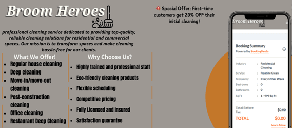 Broom Heroes-Cleaning Service