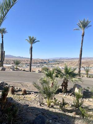 Rv park looks over Laughlin NV