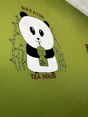 Panda wall art