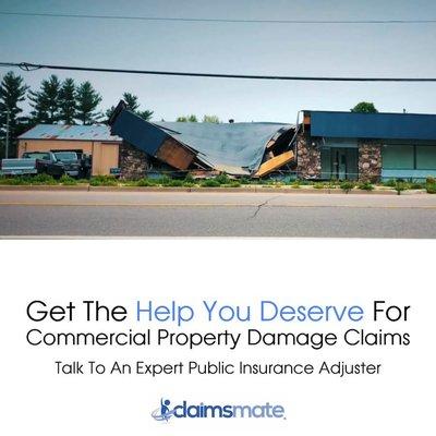 Commercial Property Damage Claim Help