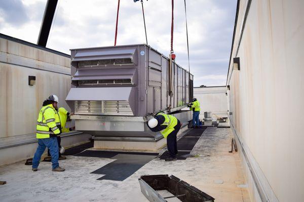 Rooftop Package Unit Installation