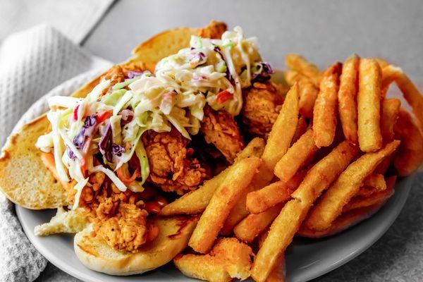 Fried Chicken Po'Boy