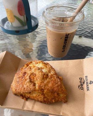 Butterscotch scone