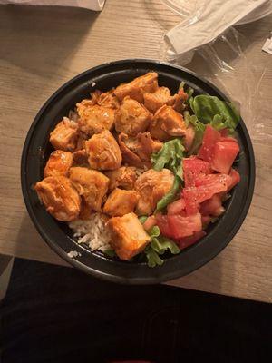 Buffalo Grilled Chicken Rice Bowl