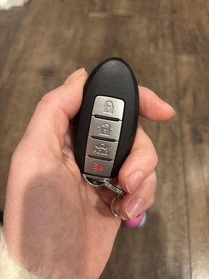 Car key copy