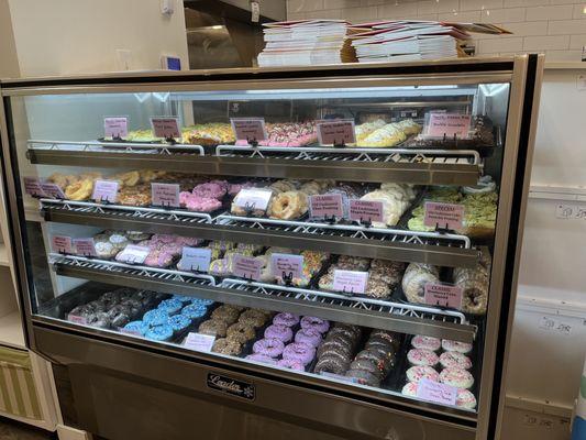 Donut selection (gf options on top row)