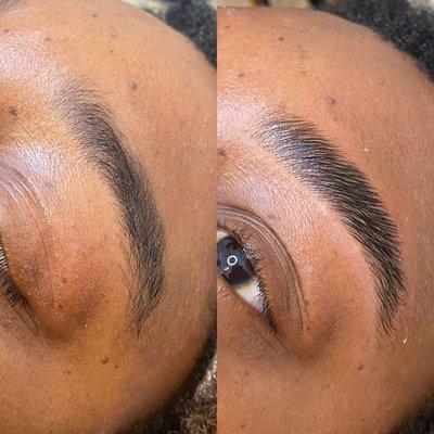 Brow lamination