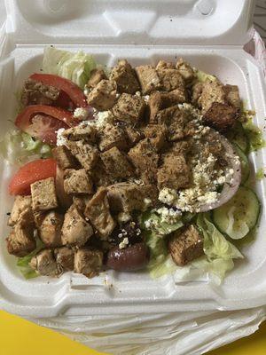 Chicken Greek Salad