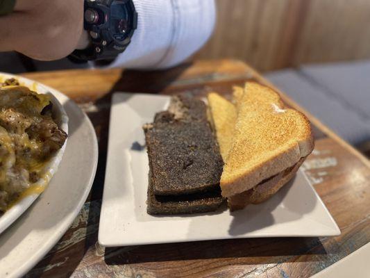 Side of scrapple & toast